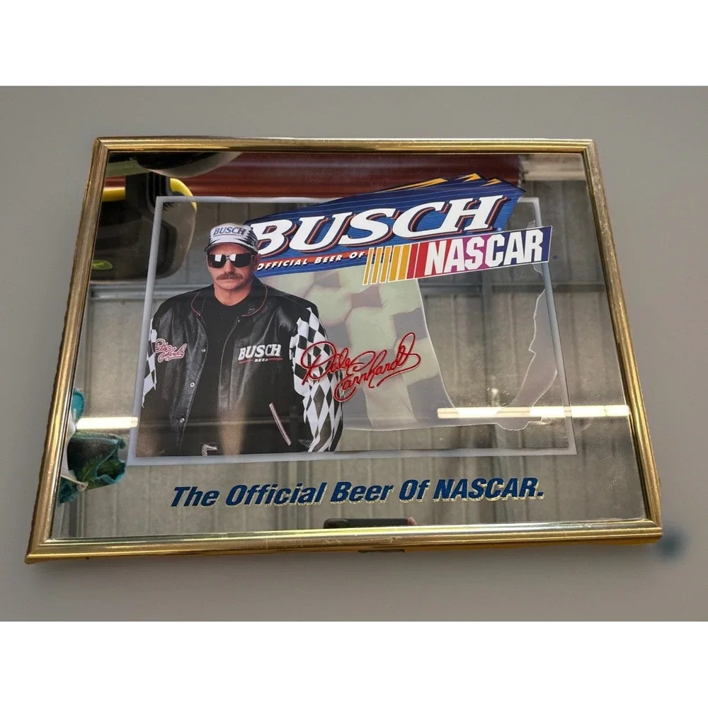 Dale Earnhardt, Sr. 1997 Anheuser-Busch Bush NASCAR Mirror 21